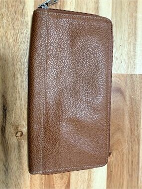 Longchamp zip around wallet